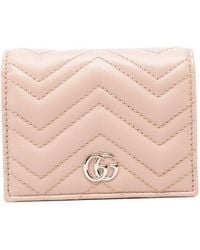 Gucci - Gg Marmont Small Leather Wallet - Lyst