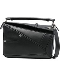 Loewe - Puzzle Panta Small Leather Shoulder Bag - Lyst