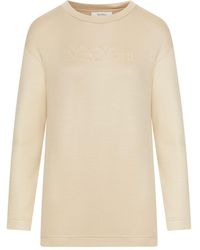 Max Mara - Recycled Moon Jersey Second Skin Short Sleeves Top - Lyst