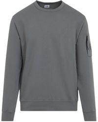 C.P. Company - Cotton Crewneck Sweatshirt - Lyst