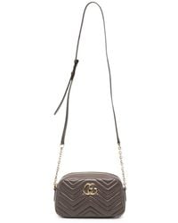 Gucci - Gg Marmont Small Leather Camera Bag - Lyst
