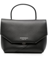 Emporio Armani - Small Leather Handbag - Lyst