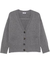 Base London - Wool V-Necked Cardigan - Lyst