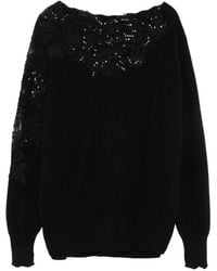 Ermanno Scervino - Cashmere Crewneck Sweater - Lyst