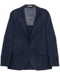 Brunello Cucinelli - Wool Single-Breasted Jacket - Lyst