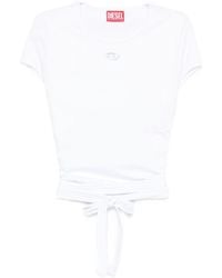 DIESEL - Cotton T-Shirt - Lyst