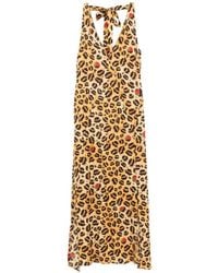 ALESSANDRO ENRIQUEZ - Printed Long Dress - Lyst