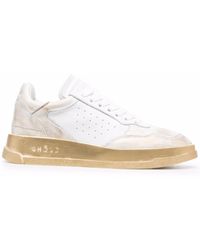 GHŌUD Capsule Trainers Golden - White