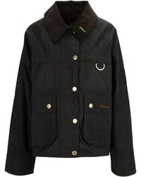 Barbour - Tartan Spey Waxed Jacket - Lyst