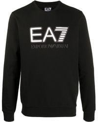 ea7 black sweatshirt