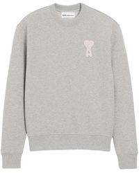Ami Paris - Ami De Coeur Cotton Sweatshirt - Lyst