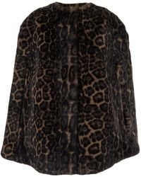 Apparis - Sloane Leopard Cape - Lyst