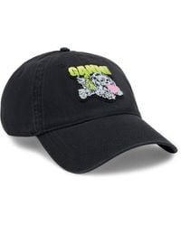 Ganni - Puppy Organic Cotton Baseball Cap - Lyst