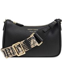 Emporio Armani - Shoulder Bag With Printed Logo - Lyst