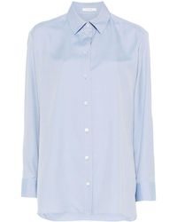 The Row - Sisilia Silk Shirt - Lyst