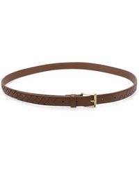 Bottega Veneta - Solo Leather Belt - Lyst