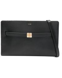 TOTEME - Belted Leather Crossbody Bag - Lyst