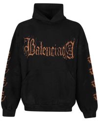 Balenciaga - Sweatshirt With Logo - Lyst