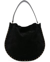 Isabel Marant - Oskan Leather Hobo Bag - Lyst