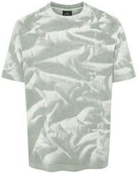 PS by Paul Smith - Sun Bleach Print Cotton T-shirt - Lyst