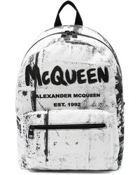 Alexander McQueen - Zaino Graffiti Metropolitan - Lyst