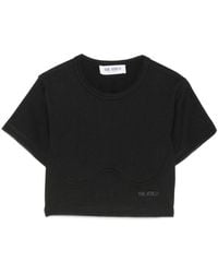 The Attico - Logo Cotton T-Shirt - Lyst