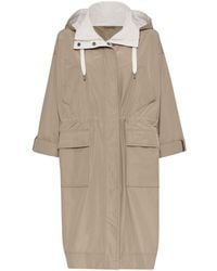 Brunello Cucinelli - Water-resistant Hooded Parka - Lyst