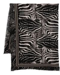 Faliero Sarti - Zebra Wool And Cashmere Stole - Lyst