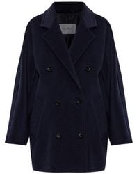 Max Mara - Wool And Cashmere Short Coat - Lyst