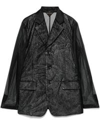 Comme des Garçons - Chiffon Blazer Jacket - Lyst