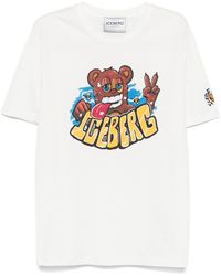 Iceberg - Graphic-Print T-Shirt - Lyst