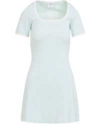 Courreges - Cotton Short Dress - Lyst