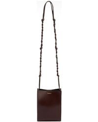 Jil Sander - Tangle Small Leather Crossbody Bag - Lyst