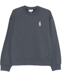 Maison Kitsuné - Dressed Fox Cotton Sweatshirt - Lyst