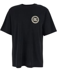 Dolce & Gabbana - T-Shirt With Logo - Lyst