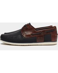 mens barbour deck shoes