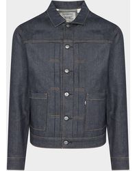 mens levis jacket black