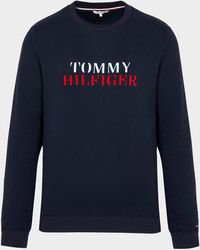 Tommy Hilfiger Soft Crew Sweatshirt Blue