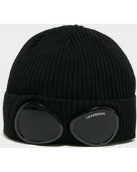 black cp goggle hat