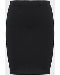 Calvin Klein Milano Logo Skirt - Black
