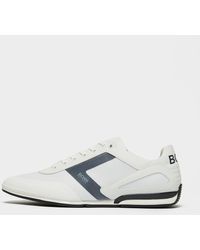 hugo boss saturn trainers white
