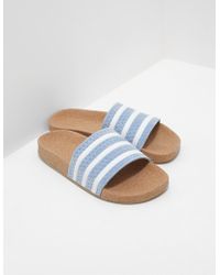 cork adilette slides