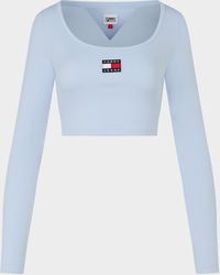 Tommy Hilfiger Tops for Women | Black Friday Sale up to 80% | Lyst