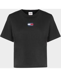 Tommy Hilfiger Badge T-shirt - Black