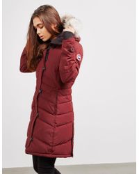 Canada Goose Lorette Parka Jacket Red