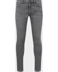 HUGO 734 Skinny Jeans Black for Men | Lyst