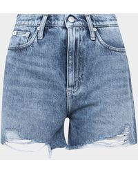 Calvin Klein Jean and denim shorts for Women | Black Friday Sale up to 75%  | Lyst