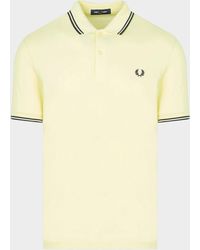 Yellow Fred Perry Polo shirts for Men | Lyst