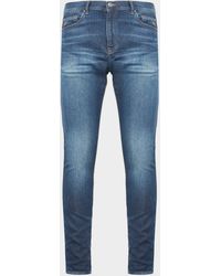 Armani Exchange Super Skinny 120z Jeans - Blue