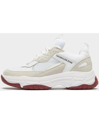 calvin klein trainers maya white